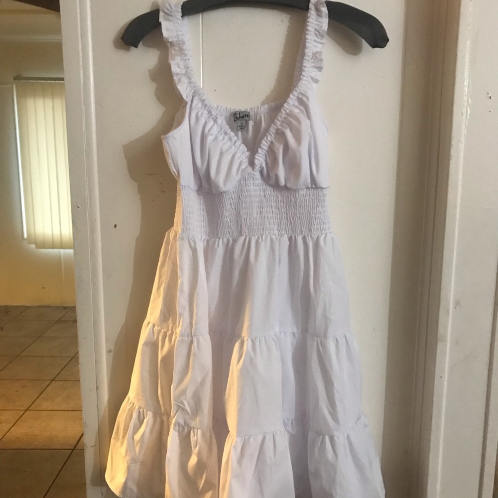 White summer dress